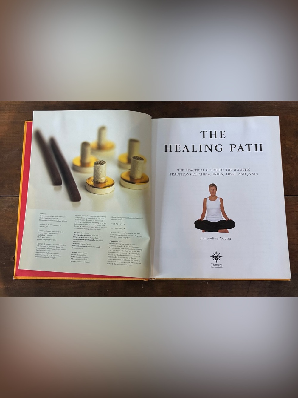 The Healing Path by Jacqueline Young Used Hardcover Book